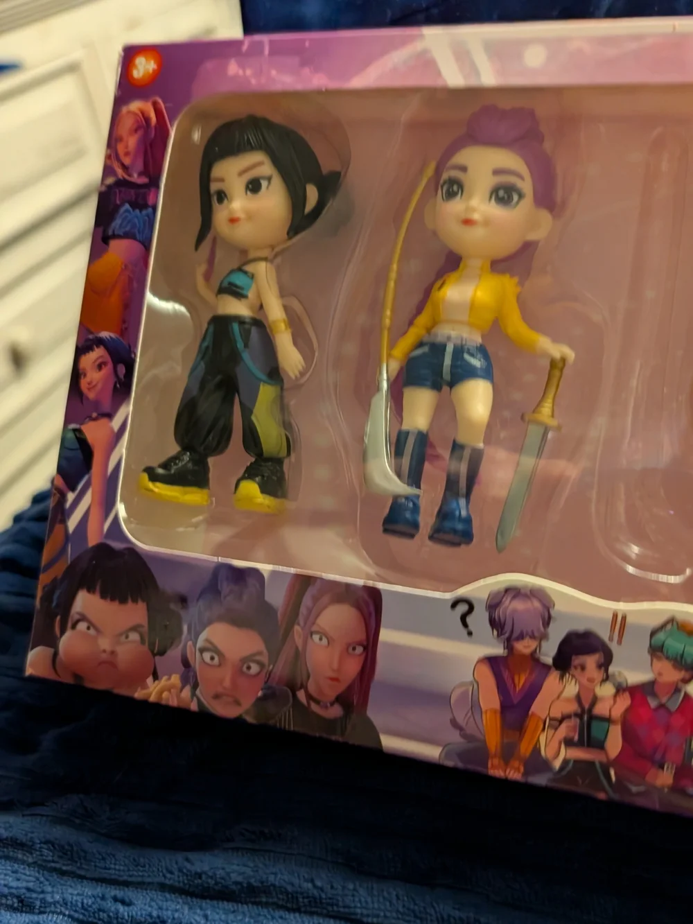 Set of 6 K-pop Demon Hunters And Saja Boys Fashion Figures
